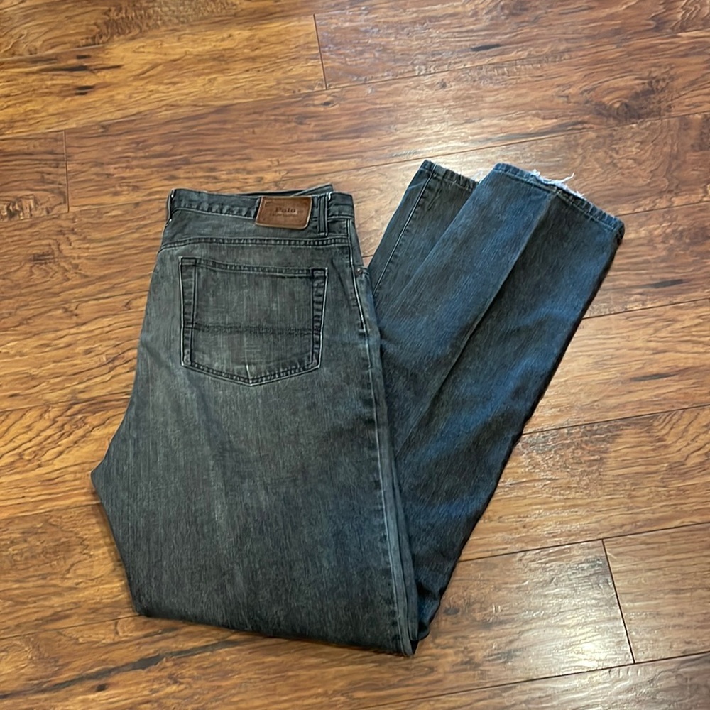 Polo Ralph Lauren Men's The Classic Fit Five Pocket Jeans Ash Grey 36W x 34L